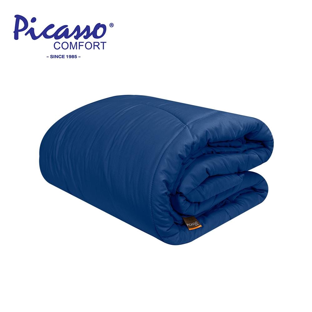 ผ้านวม PICASSO SMILE M4NY 100x90 นิ้ว สี NAVY BLUE
