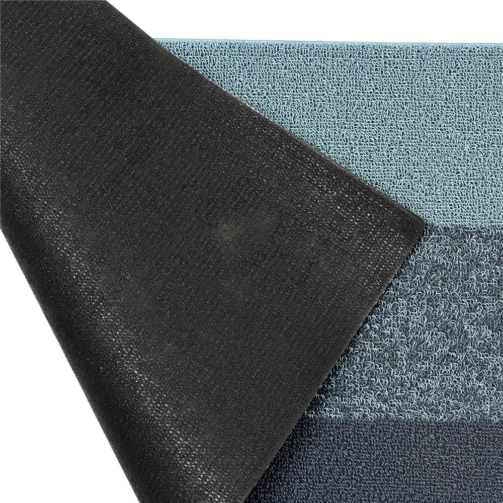 พรมเช็ดเท้าดักฝุ่น HOME LIVING STYLE SORT 45x75 ซม. สีน้ำเงิน