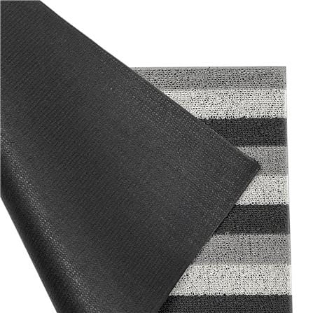 พรมเช็ดเท้าดักฝุ่น HOME LIVING STYLE LAYER 45x75 ซม. สีเทา_1