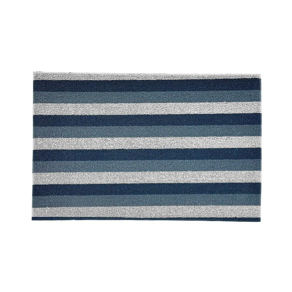 พรมเช็ดเท้าดักฝุ่น HOME LIVING STYLE LAYER 40x60 ซม. สีน้ำเงินเข้ม