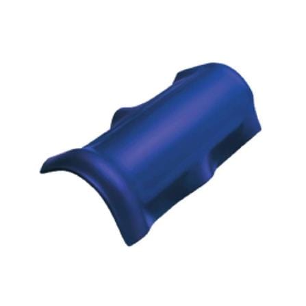 ครอบสันโค้ง ลอนคู่ DURAONE 23x50x0.5 ซม. สีน้ำเงินวาสนา_0