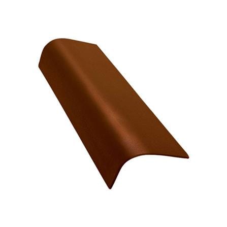 ครอบข้าง DURAONE ลอนคู่ 20x60x0.5 ซม. สีน้ำตาลมีสุข_0