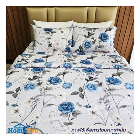 ผ้านวม 70X90 นิ้ว ESSE VISCOSE SILK 425T V311 สีฟ้า_3