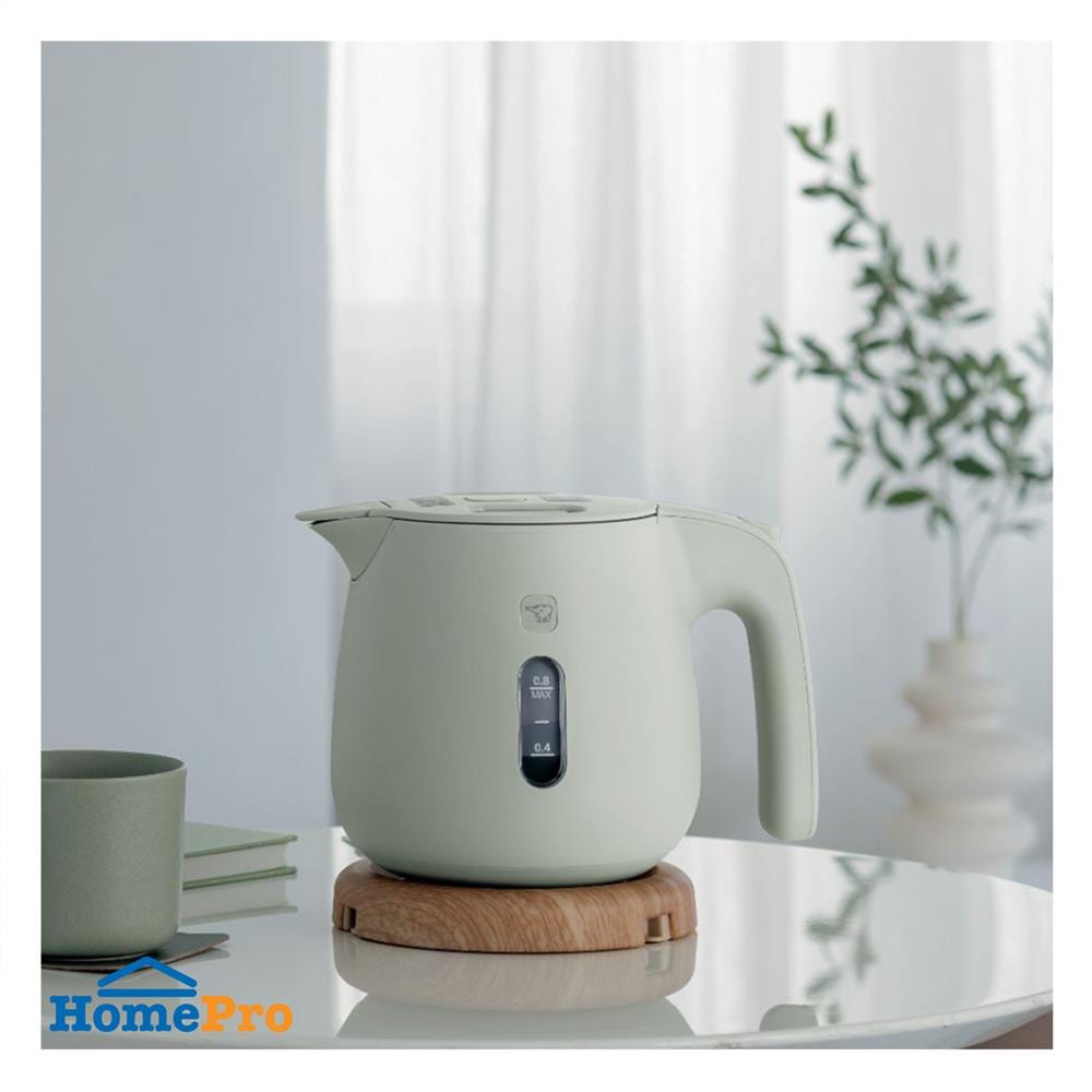 กาต้มน้ำไฟฟ้า ZOJIRUSHI CK-SAQ08T-GZ 0.8 ลิตร สีเขียว