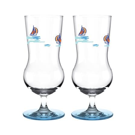แก้วมีขา 450 มล. OCEAN GLASS SUMMER SET DEEP BLUE SEA (แพ็ก 2 ใบ)_0
