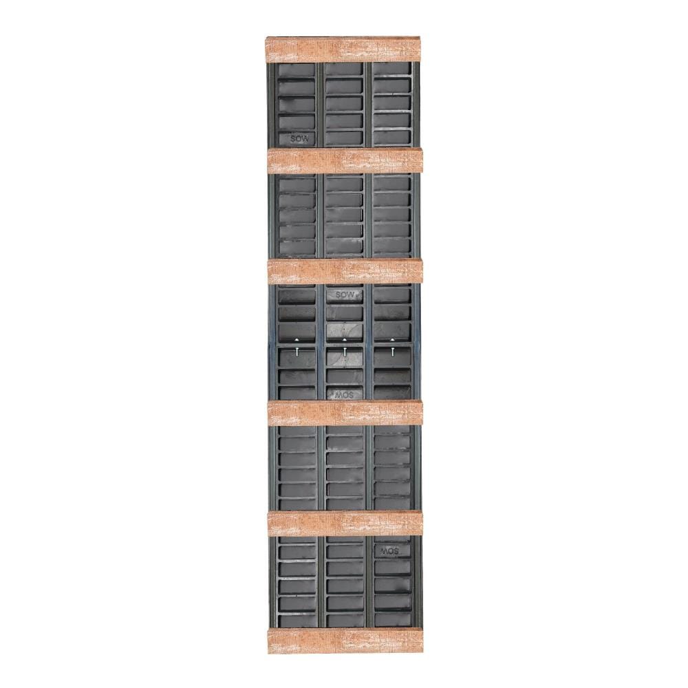 ไม้แบบพลาสติกหล่อท้องคาน SON OF WOOD FI 52X300X2.5 ซม. สีดำ