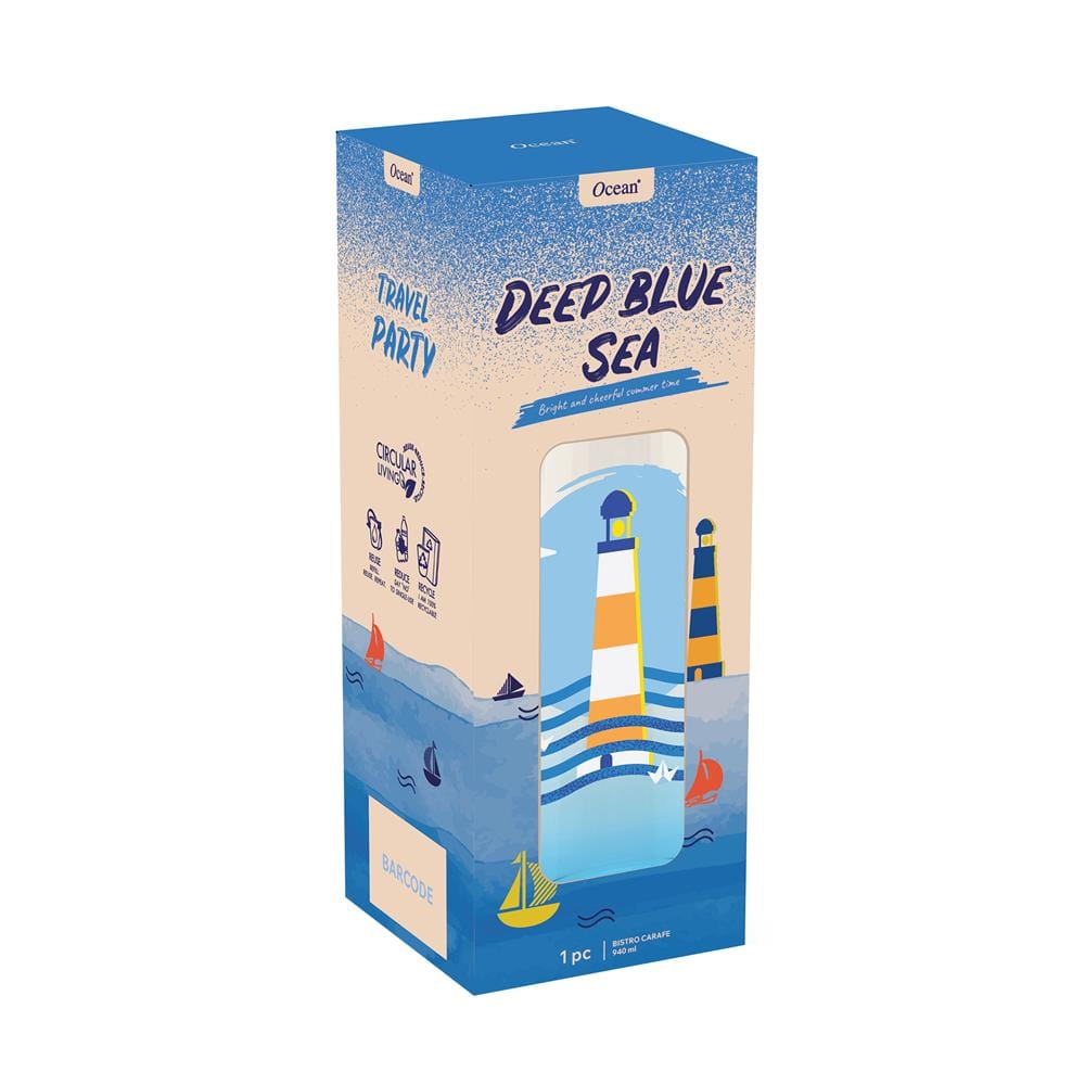 เหยือก 0.94 ลิตร OCEAN GLASS SUMMER SET DEEP BLUE SEA
