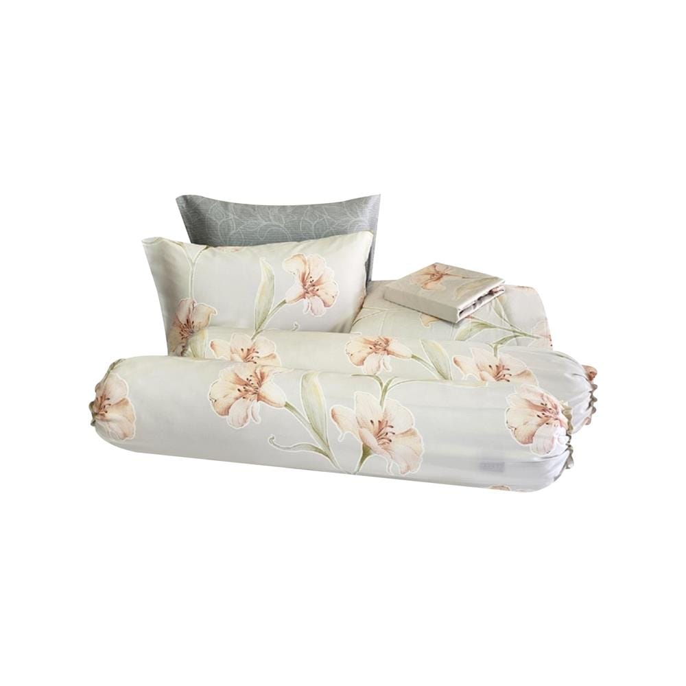 ชุดผ้าปูที่นอน 6 ฟุต (ชุด 6 ชิ้น) ESSE TENCEL 480T 4315 ORANGE