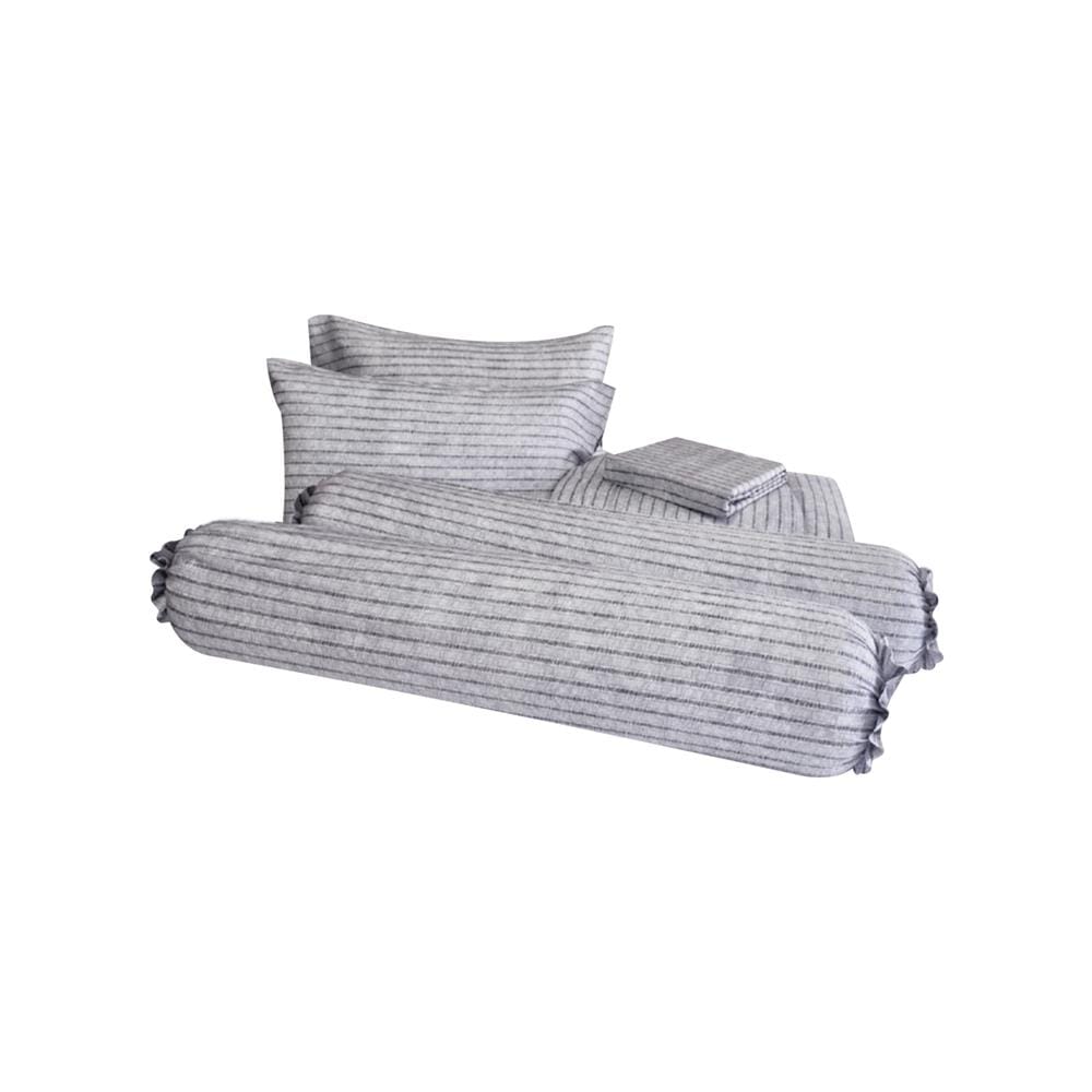 ชุดผ้าปูที่นอน 6 ฟุต (ชุด 6 ชิ้น) ESSE TENCEL 480T 4313 GREY
