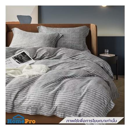 ชุดผ้าปูที่นอน 6 ฟุต (ชุด 6 ชิ้น) ESSE TENCEL 480T 4313 GREY_0