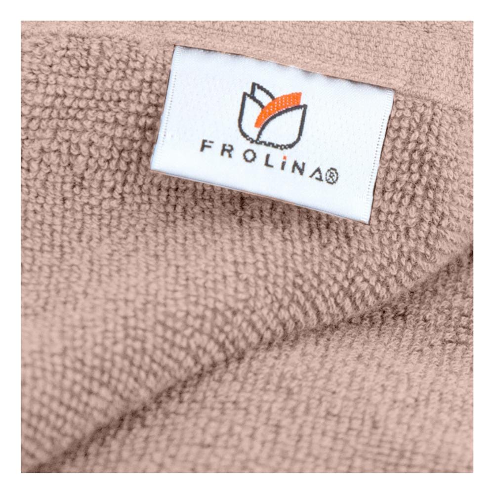 ผ้าขนหนู FROLINA GRACE 15X30 นิ้ว สี BROWN