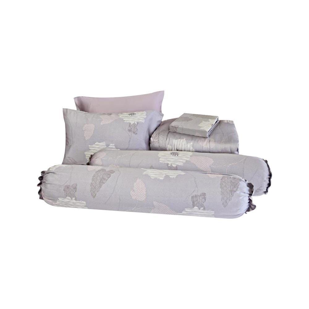 ชุดผ้าปูที่นอน 6 ฟุต (ชุด 6 ชิ้น) ESSE TENCEL 650T 6305 PURPLE