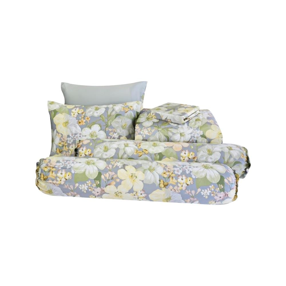 ชุดผ้าปูที่นอน 6 ฟุต (ชุด 6 ชิ้น) ESSE TENCEL 650T GREEN