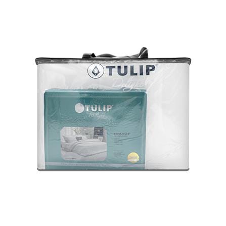 ชุดผ้าปูที่นอน 3.5 ฟุต (ชุด 4 ชิ้น) TULIP DELIGHT 60268-DLWHITE_3