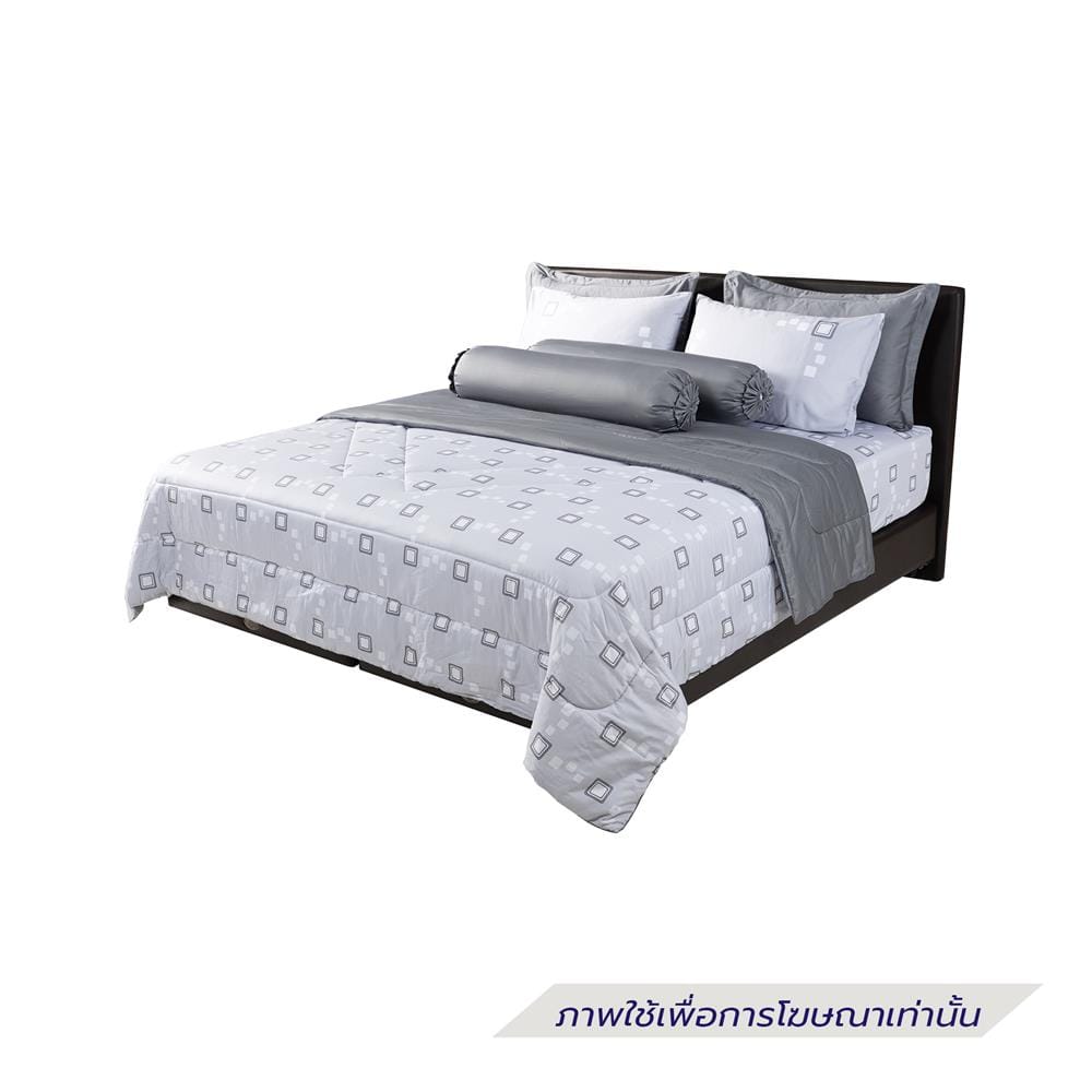 ชุดผ้าปูที่นอน 6 ฟุต (ชุด 6 ชิ้น) SANTAS COTTON USA IRENIC LK
