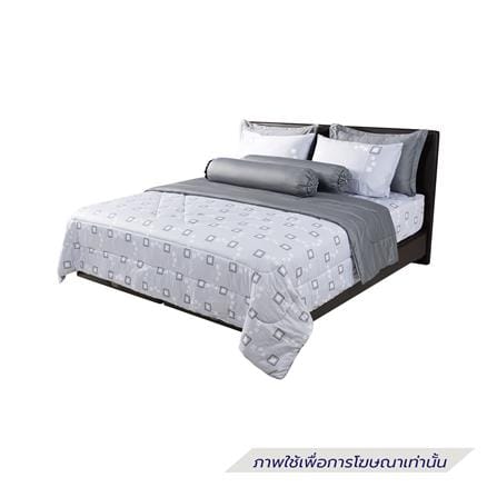 ชุดผ้าปูที่นอน 6 ฟุต (ชุด 6 ชิ้น) SANTAS COTTON USA IRENIC LK_1