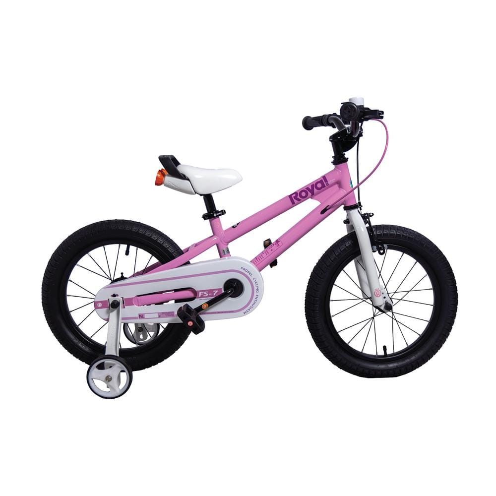 จักรยานเด็ก 16 นิ้ว ROYAL BABY FREE STYLE V2 สีชมพู