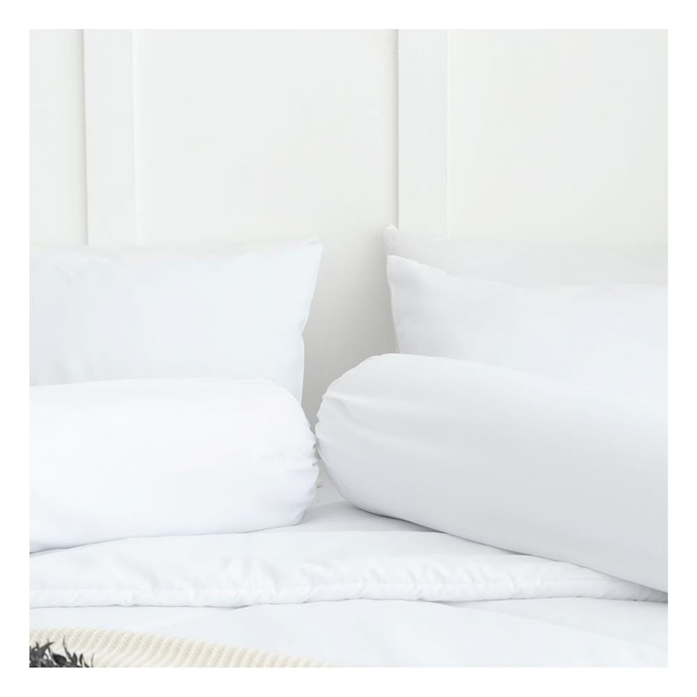 ชุดผ้าปูที่นอน 5 ฟุต (ชุด 6 ชิ้น) SANTA BEDDING สีขาว