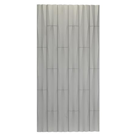 แผ่นตกแต่งผนัง PU 60x120 ซม. TARA  BAMBOO GREY_0