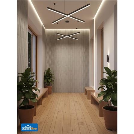 แผ่นตกแต่งผนัง PU 60x120 ซม. TARA  BAMBOO GREY_5