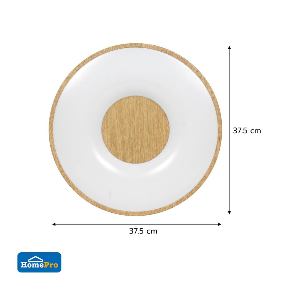 ไฟเพดาน LED CARINI COIN REMOTE 15 นิ้ว 40 วัตต์ DAYLIGHT/COOL WHITE/WARM WHITE สีน้ำตาล