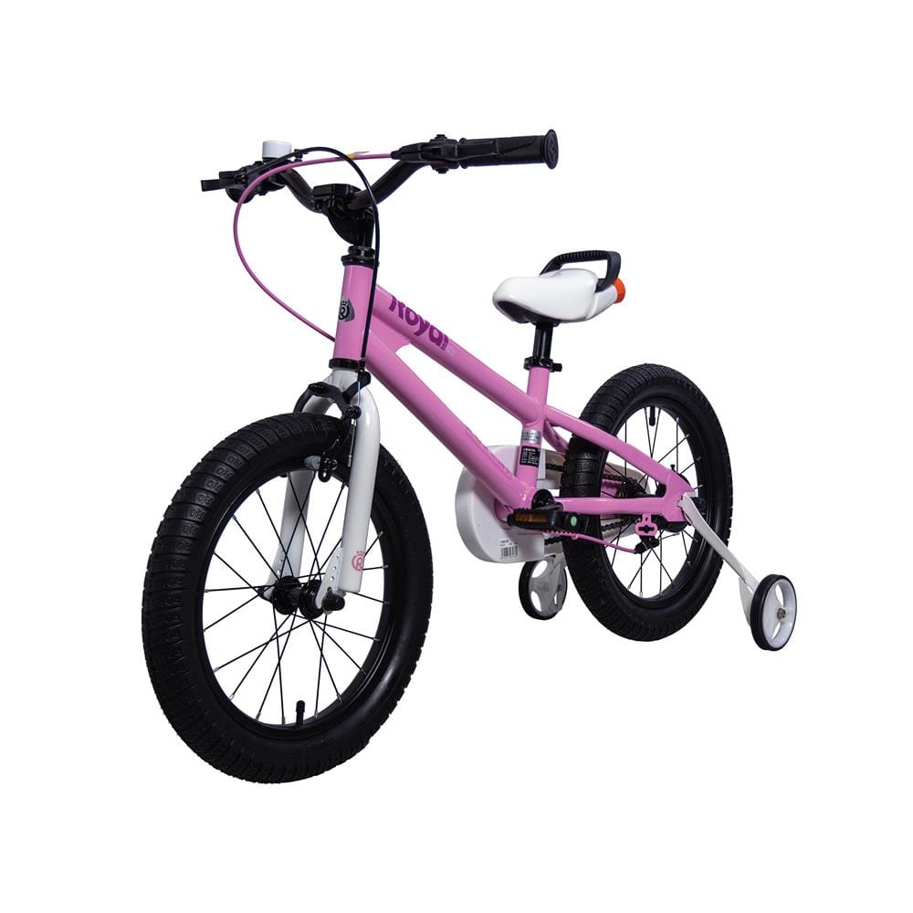 จักรยานเด็ก 12 นิ้ว ROYAL BABY FREE STYLE V2 สีชมพู