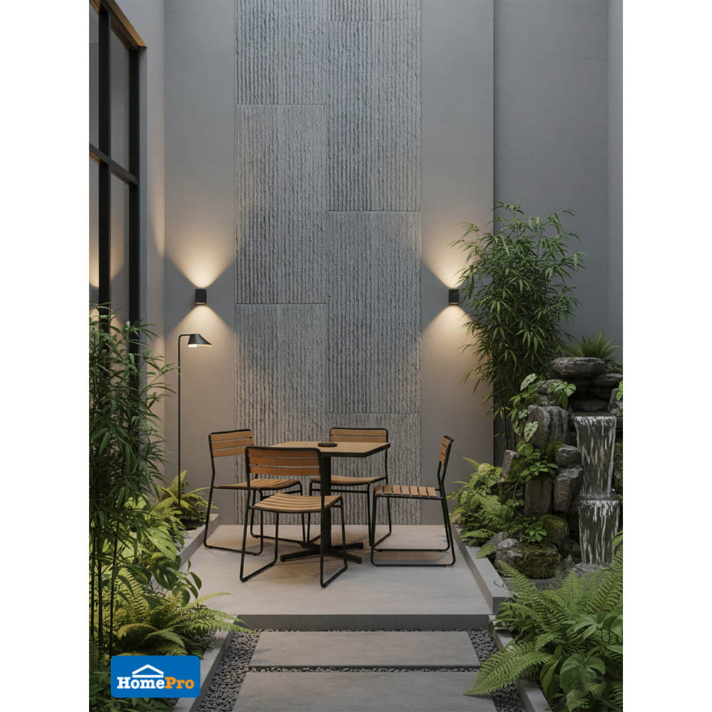 แผ่นตกแต่งผนัง PU 60x120 ซม. TARA LAVA STONE GREY