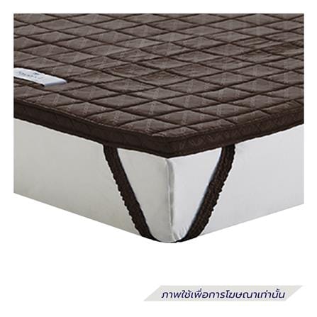 แผ่นรองนอน 3.5 ฟุต LOTUS FORESTEX II สี DARK BROWN_1