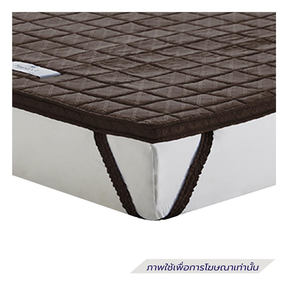 แผ่นรองนอน 5 ฟุต LOTUS FORESTEX II สี DARK BROWN