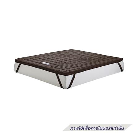 แผ่นรองนอน 5 ฟุต LOTUS FORESTEX II สี DARK BROWN_2