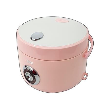 หม้อหุงข้าว MANUAL SKG SK-618 1.8 ลิตร สีขาว/ชมพู_1