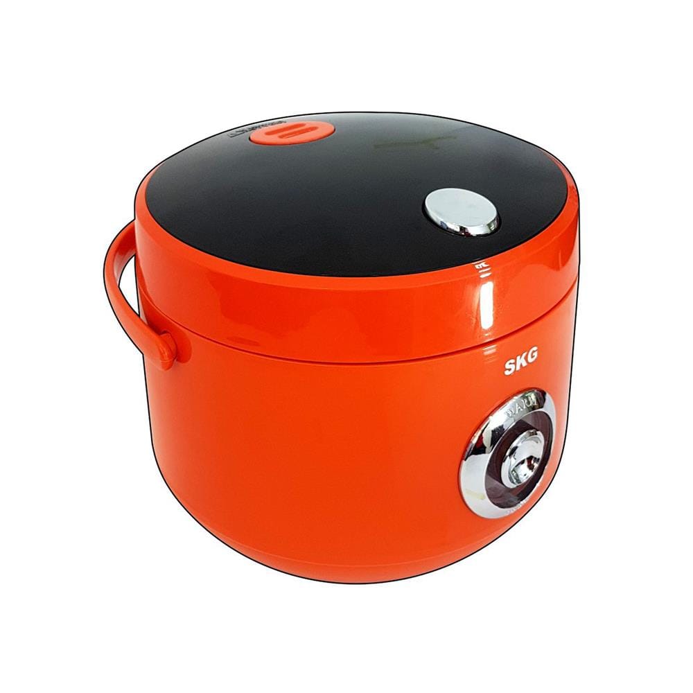 หม้อหุงข้าว MANUAL SKG SK-618 1.8 ลิตร สีดำ/ส้ม