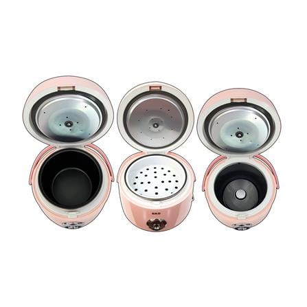 หม้อหุงข้าว MANUAL SKG SK-618 1.8 ลิตร สีขาว/ชมพู_5