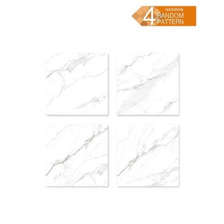 กระเบื้องพื้น 60x60 ซม. TARA ฮารุ ไวท์ A 1.44 ตร.ม._1