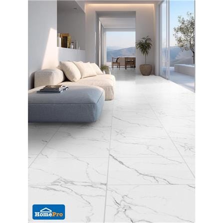 กระเบื้องพื้นพอร์ซเลน 60x60 ซม. TARA ฮาริส ไวท์ A 1.44 ตร.ม._2