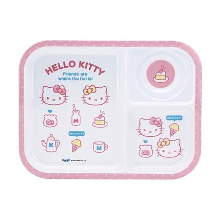ถาดหลุมเมลามีน 10.5 นิ้ว SUPERWARE KITTY POP FACE_0