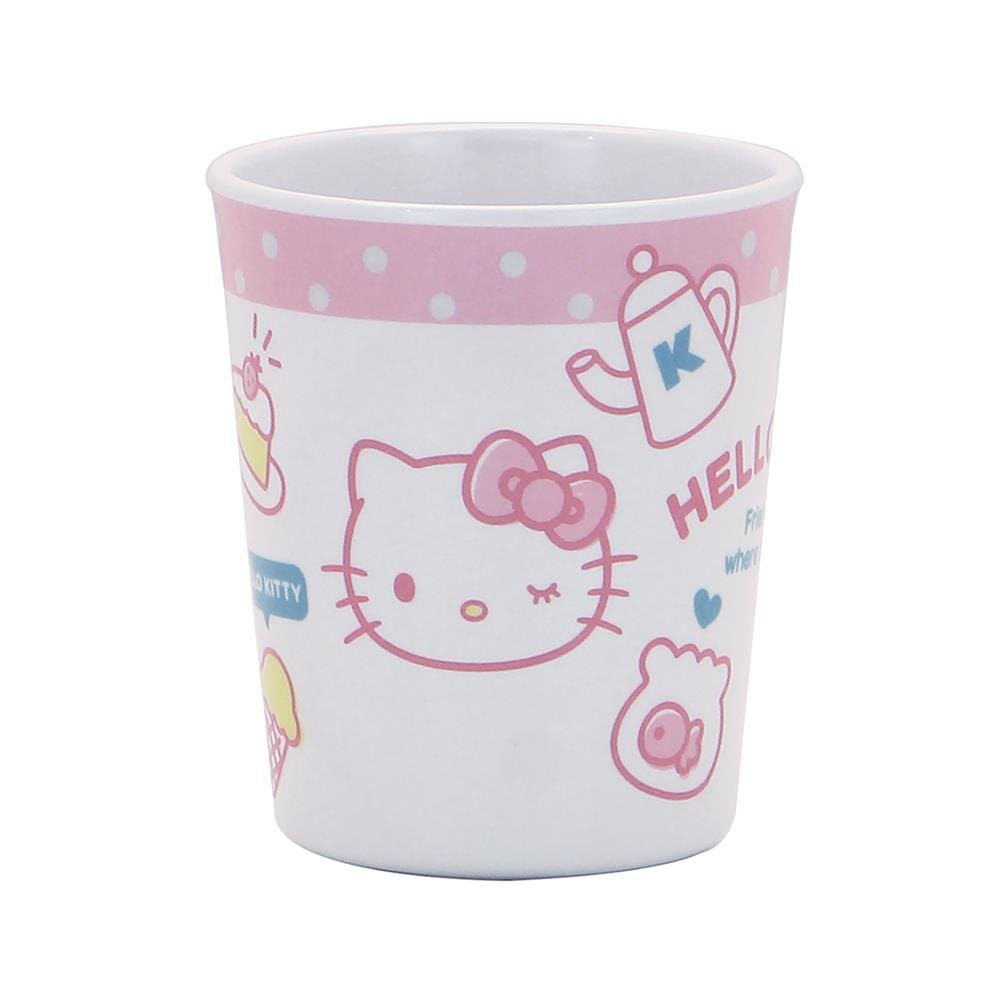 แก้วน้ำเมลามีน 250 มล. SUPERWARE KITTY POP FACE