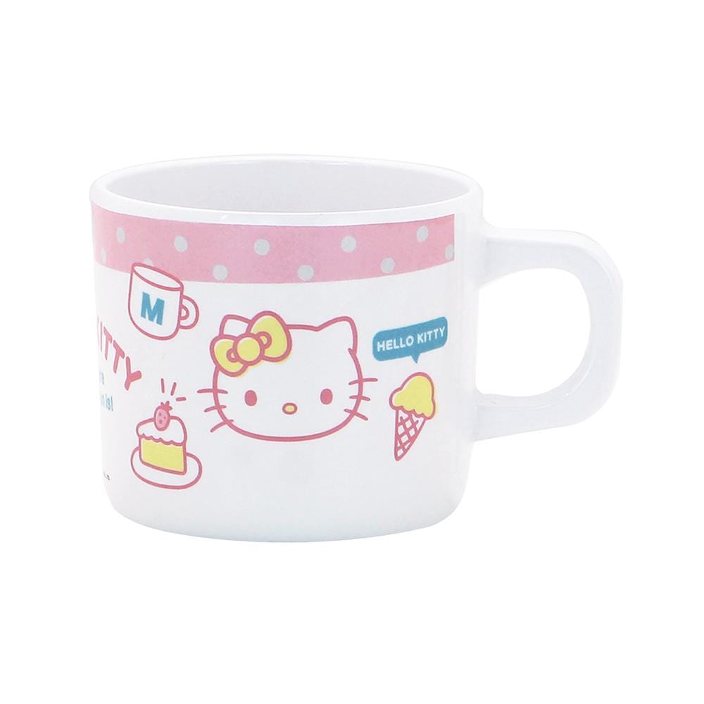 ถ้วยหูเมลามีน 300 มล. SUPERWARE KITTY POP FACE