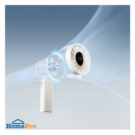พัดลมพกพา 2.5 นิ้ว SOTHING HANDHELD ENGINE Z สีขาว_4