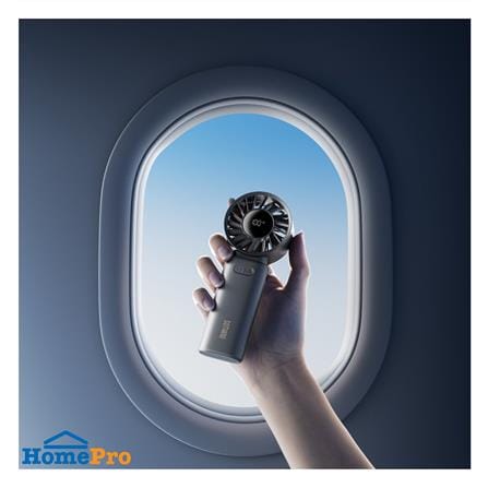 พัดลมพกพา 2.5 นิ้ว SOTHING HANDHELD ENGINE Z สีเทา_2