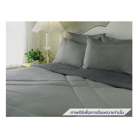 ชุดผ้าปูที่นอน 6 ฟุต (ชุด 3 ชิ้น) FAIRMAID 12MC สี GREY_0