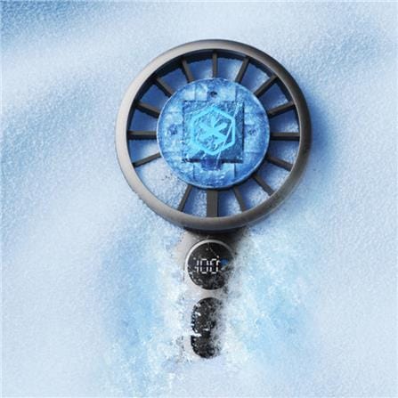 พัดลมพกพา 2.5 นิ้ว SOTHING HANDHELD ENGINE ICE สีเทา_1