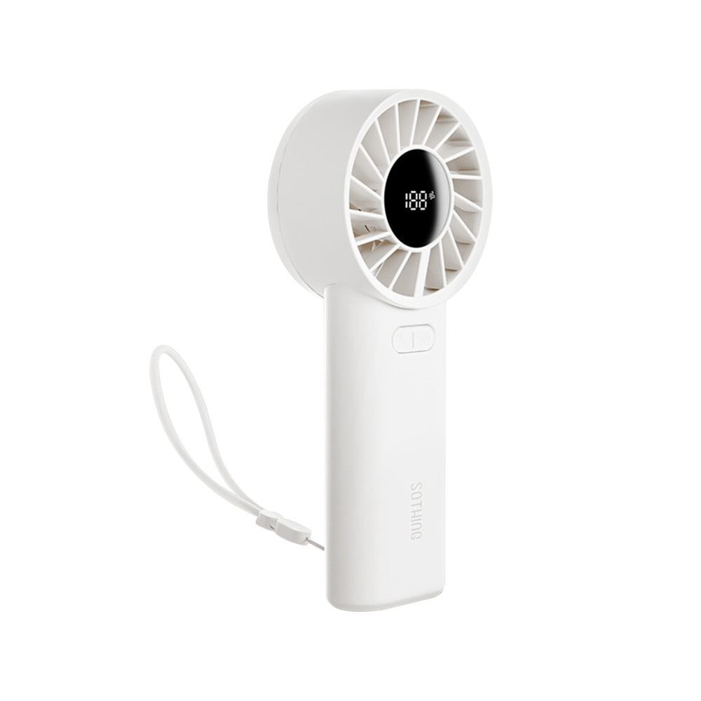 พัดลมพกพา 3.3 นิ้ว SOTHING HIGH SPEED ENGINE 60 สีขาว