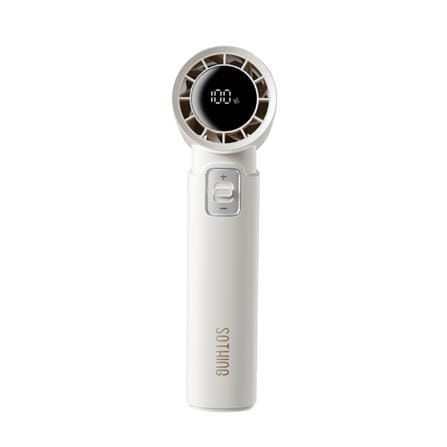 พัดลมพกพา 1 นิ้ว SOTHING HANDHELD ENGINE POWER สีขาว_0