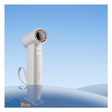 พัดลมพกพา 1 นิ้ว SOTHING HANDHELD ENGINE POWER สีขาว_6