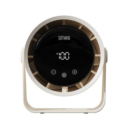 พัดลมพกพา 5.5 นิ้ว SOTHING AIR WITH FILTFER สีขาว_0