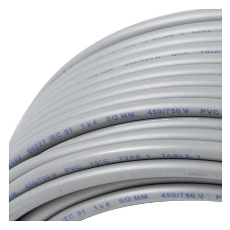 สายไฟ THW IEC01 RANZZ 1x4 ตร.มม. 30 ม. สีเทา_2