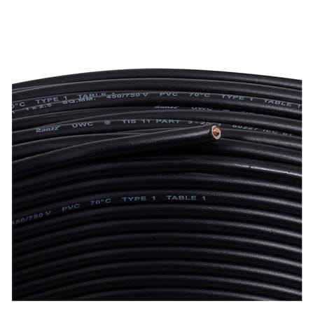 สายไฟ THW IEC01 RANZZ 1x2.5 ตร.มม. 100 ม. สีดำ_2