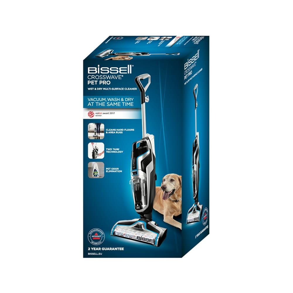 เครื่องดูดฝุ่นและดูดน้ำ BISSELL CWPET-2225N สีดำ/เงิน/น้ำเงิน