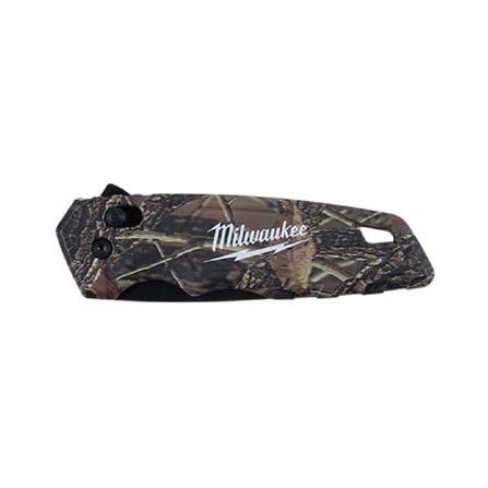 มีดพับฟันเลื่อยระบบสปริง MILWAUKEE ลายพราง_1